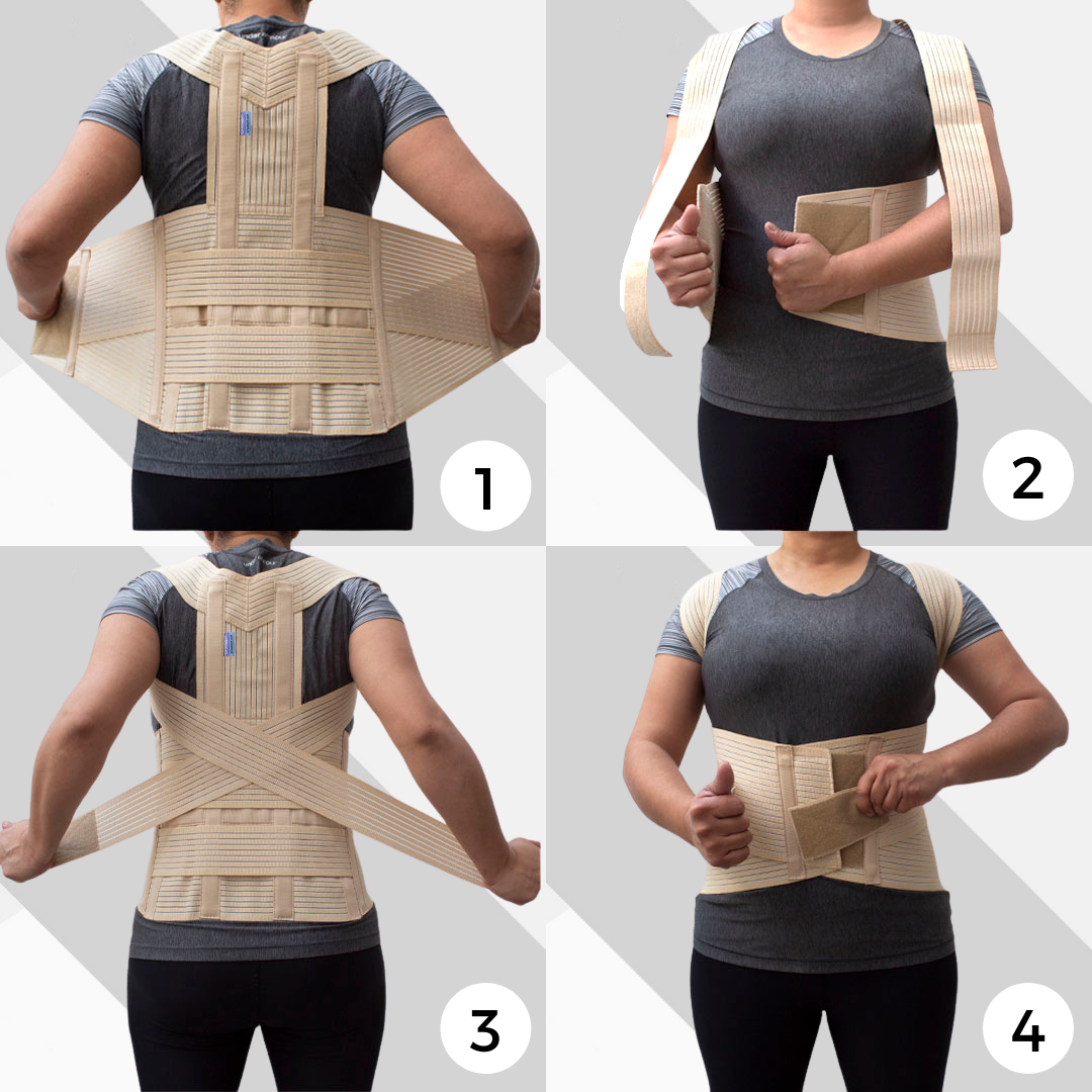 Faja Dorsolumbar Transpirable