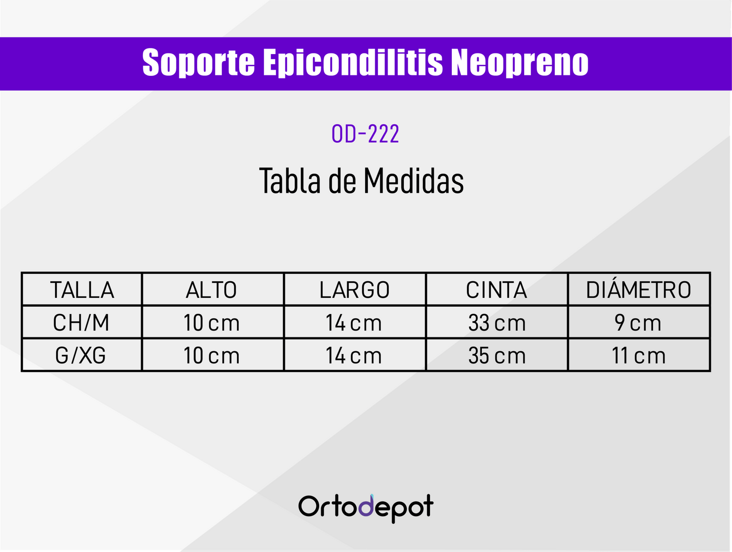 Soporte para Epicondilitis