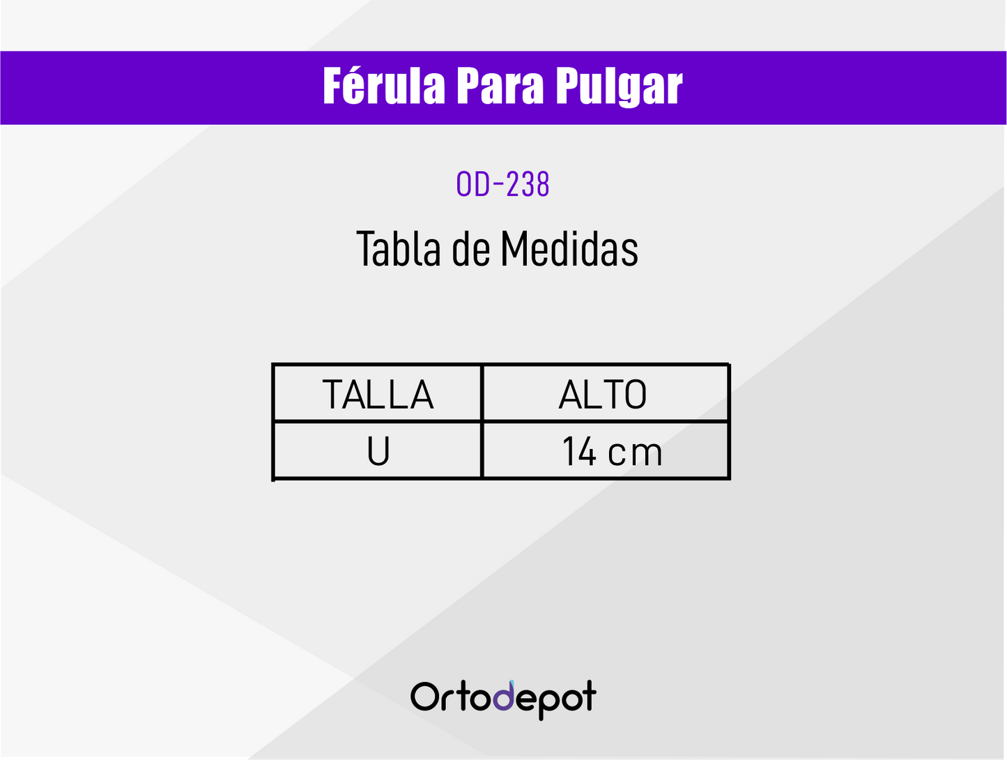 Férula para Pulgar Neopreno