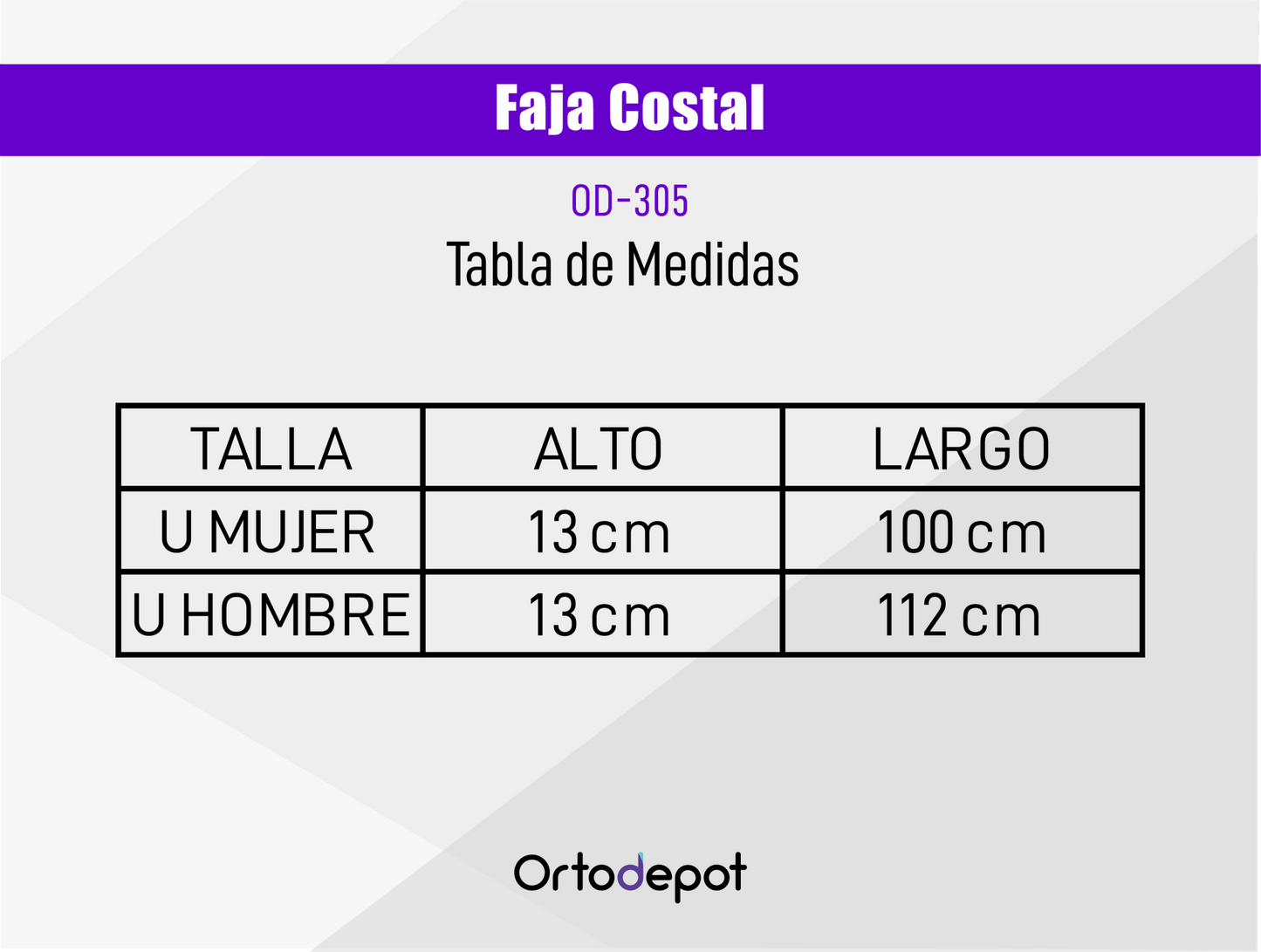 Faja Costal Elástica