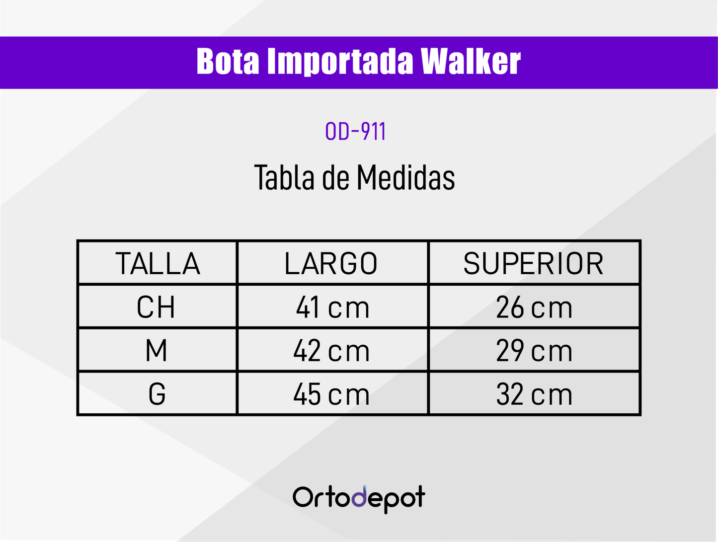 Bota Walker