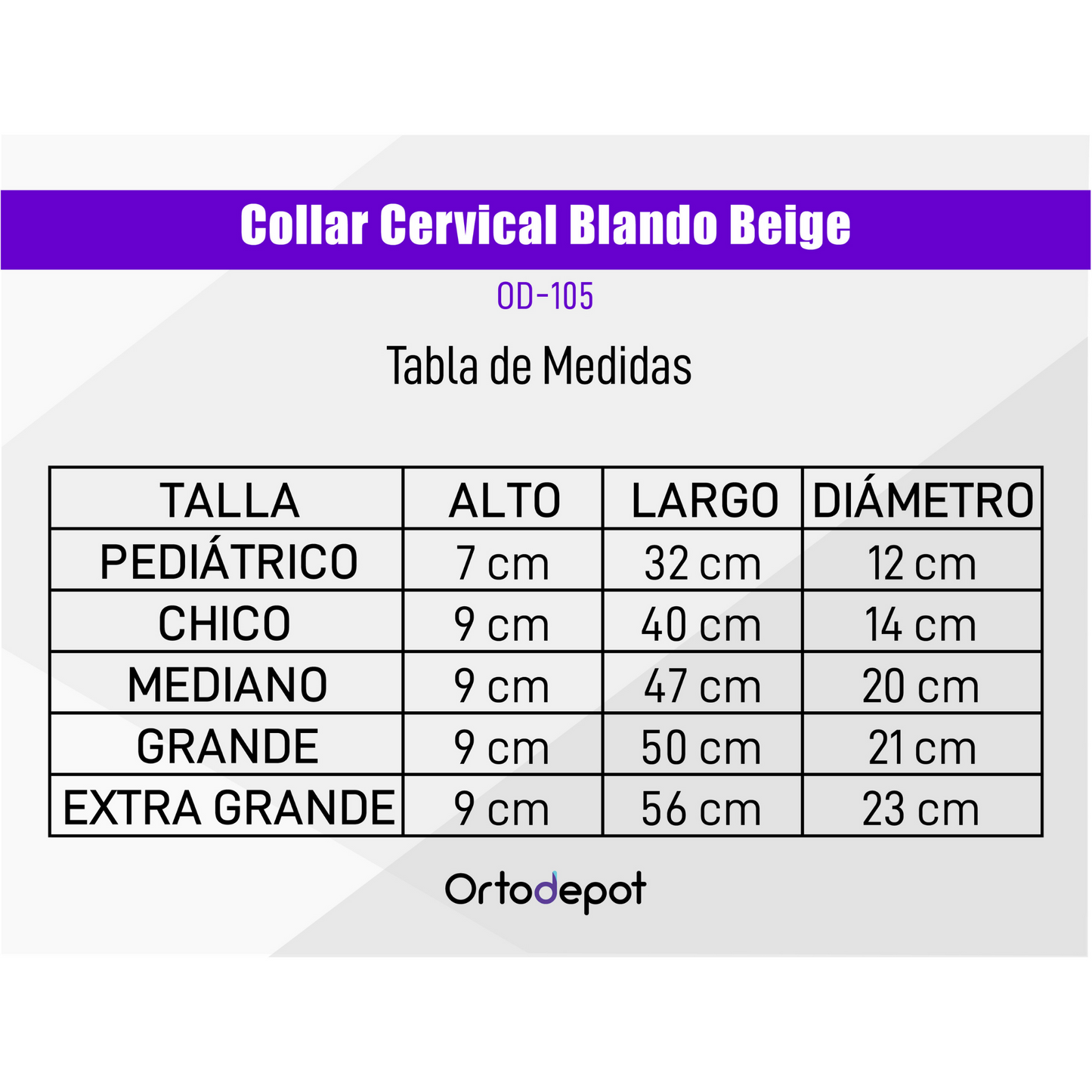 Collar Cervical Blando Beige